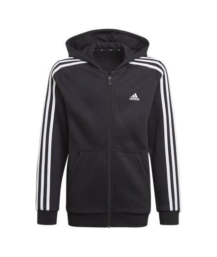 Veste adidas Essentials 3-Stripes Girl Noir