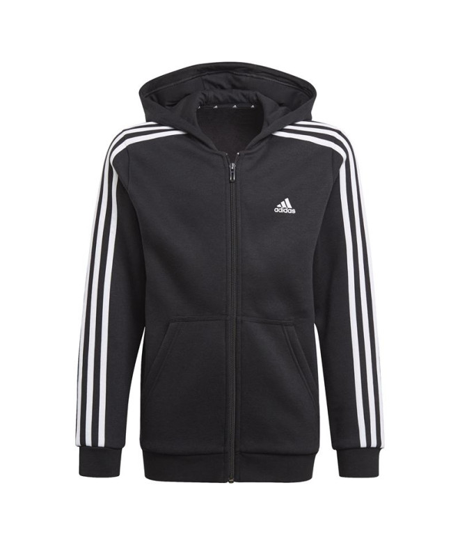 Veste adidas Essentials 3-Stripes Girl Noir