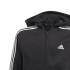 Veste adidas Essentials 3-Stripes Girl Noir