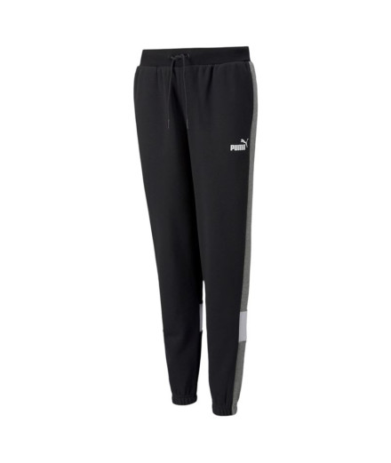 Puma Essential+ Colorblock Boy Black Long Trousers