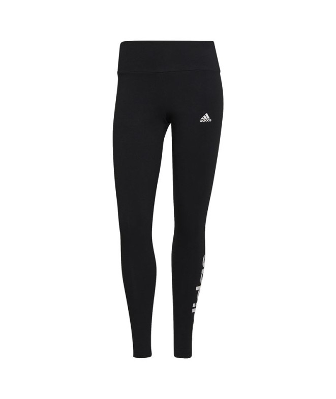 T-shirt adidas Femme Lin Leg Noir