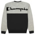 Sweat Champion Spliced Script Logo Print Noir