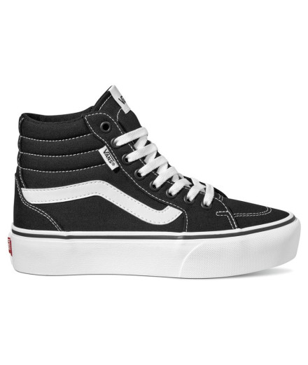 Chaussures Vans Filmore Hi Platform Canvas WM Black