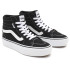 Chaussures Vans Filmore Hi Platform Canvas WM Black