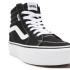 Chaussures Vans Filmore Hi Platform Canvas WM Black