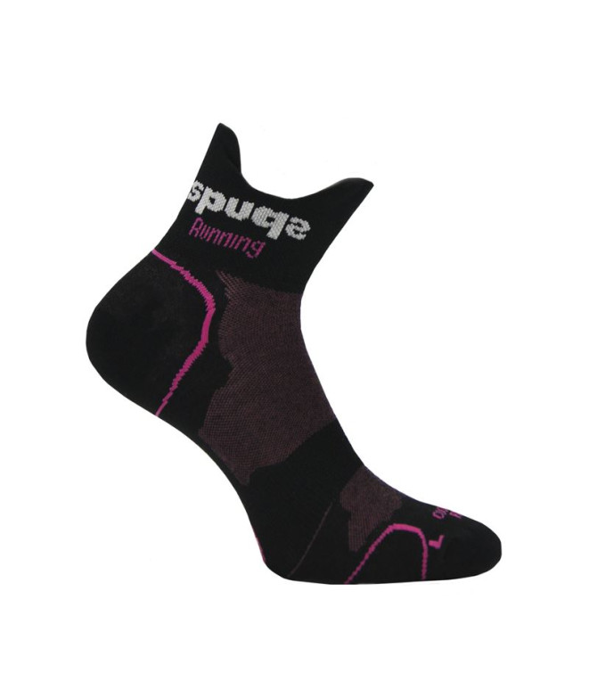 Chaussettes de running Spuqs Coolmax Speed Black