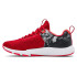 Chaussures d'entraînement Under Armour Charged Focus Print Rouge