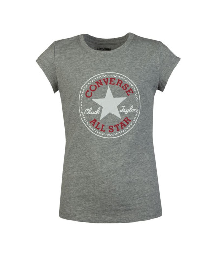 T-shirt Converse Timeless Chuck Patch G Grey