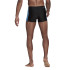Maillot de bain maillot de bain adidas Three second M noir