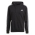 Sweat adidas avec capuche Essentials 3-Stripes M Noir
