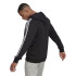 Sweat adidas avec capuche Essentials 3-Stripes M Noir