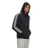 Sweat adidas avec capuche Essentials 3-Stripes M Noir