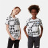 T-shirt The North Face Simple Dome Jr Blanc
