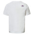 T-shirt The North Face Easy Girl Blanc