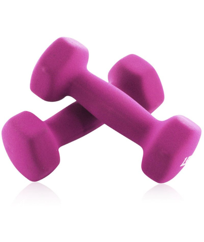 Fitness Joluvi Haltères 1 kg Rose