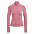 T-shirt d'entraînement adidas Zip 3/4 Hyperglam W Rose Tone