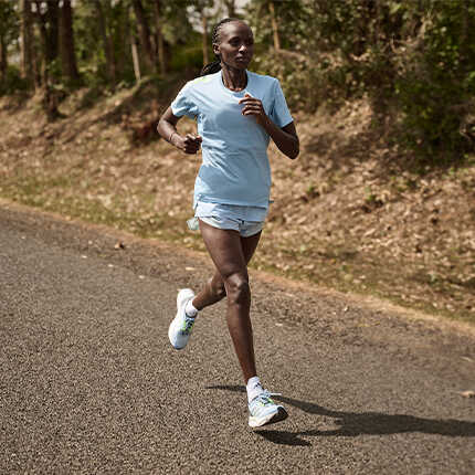 running